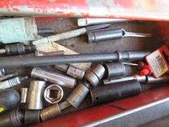 Large lot of mechanics tools including ratcheting gear wrenches from MATCO, Craftsman sockets and ra
