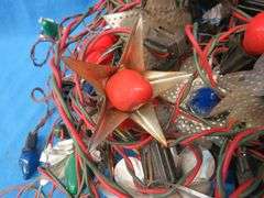 Both vintage and modern Holiday lights
