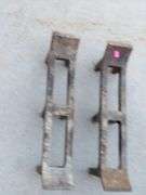 Two log grates and more log cast iron