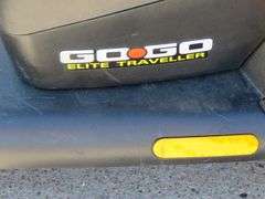 "GoGo" Elite Traveler Pride scouter. Complete and in excellent condition with two brand new batterie