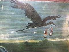 Anheuser Busch "Malt-Nutrine" tin on cardboard advertising sign.  12.5" x 7.5"