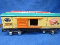 Vintage Lionel Train set with lots of cars, track, and some cool accessories