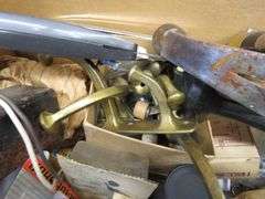 Lots of tools and hardware including, an untested Craftsman 19.2v cordless drill and flashlight with