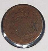 1864 2-cent piece