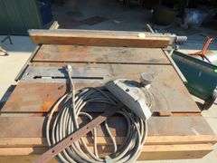 Table saw:  works