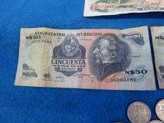 Foreign coins and currency