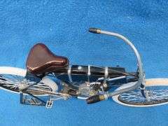 Xonex 1903 Harley-Davidson model.  Seat needs to be reglued.