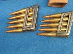 WW2 era German 8mm ammunition in original sleeve.  Includes Waffenamt stamp.