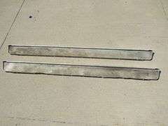 Two 1963 Chevrolet Corvette rocker moldings