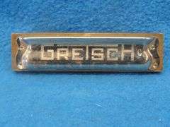 Gretsch diatonic Eagle brand harmonica in the key of C.
