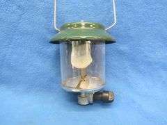 Coleman double-mantle propane lantern with new mantles