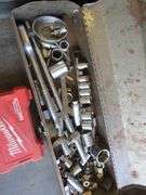 Large lot of mechanics tools including ratcheting gear wrenches from MATCO, Craftsman sockets and ra