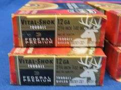 20 Federal 12-gauge slug rounds