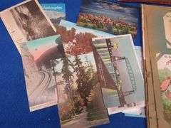 Vintage postcards some with dates in the early 1900s