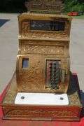 1910 Brass National Cash Register Co cash register