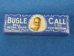 Koch like-new "Bugle Call" 10-hole diatonic harmonica in the key of G.  Sounds great.  Box is in exc