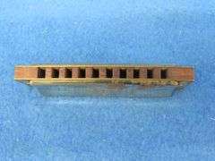 Harmonic Reed Co. All-Star 10-hole diatonic harmonica.  Sounds great.  Has some surface rust.
