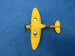 Three die-cast airplanes