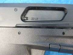 Taurus TX22 .22LR semi-auto pistol.  SN 1PT329299.  Includes one magazine, manual, and original box.
