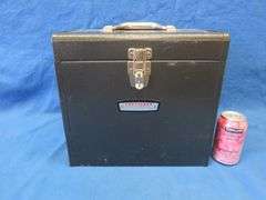 Craftsman 7" circular saw in a metal case.  Includes 3 new and 3 used extra blades.
