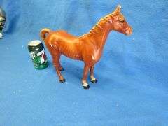 Old cast iron horse.