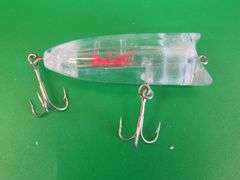 Fishing Country, Inc "Plug with a Bug" bait in a 2-piece plastic box