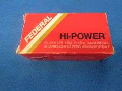 Fifty Federal 357 Magnum.  158-grain JHP.