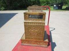 1910 Brass National Cash Register Co cash register
