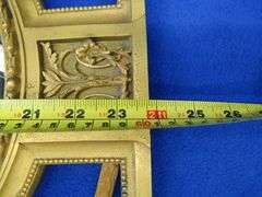 Antique gilt bronze dressing table mirror