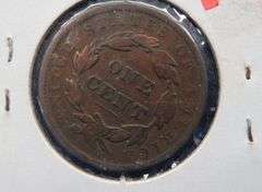 1838 Large Cent