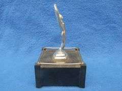 Vintage 1930s Art Deco Parker of London Silent Flame Table Lighter- Untested