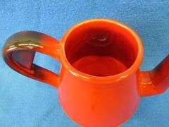 Vintage Metlox Poppytrail Red Rooster coffeepot.  Mint condition.