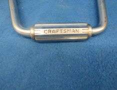 Metal toolbox with contents, including many Craftsman sockets,  ratchets, extensions, and more inclu