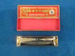 Koch like-new "Bugle Call" 10-hole diatonic harmonica in the key of G.  Sounds great.  Box is in exc