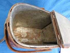 Hawkeye refrigerator wicker basket, Burlington, Iowa