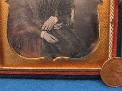 Tintype photo in original case