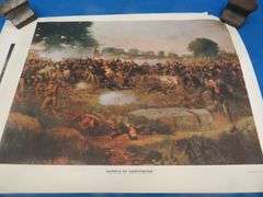Six different Civil War prints involving units from Minnesota.  22" x 17"
