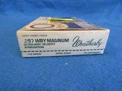 20 Weatherby 257 WBY Magnum rounds