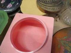 Vintage powder bowls