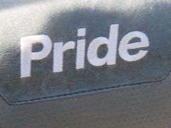 "GoGo" Elite Traveler Pride scouter. Complete and in excellent condition with two brand new batterie
