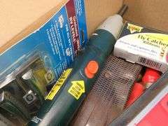 Hand tools including screwdrivers, files, sharpening stones, and more