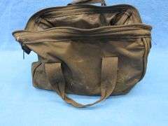 Two tool bags with contents including Snap-On, Craftsman, Husky, and more