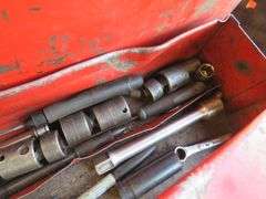 Large lot of mechanics tools including ratcheting gear wrenches from MATCO, Craftsman sockets and ra