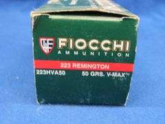 50 Fiocchi 223 Remington rounds