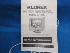 Lorex 12" observation system.  Includes monitor and two cameras.  Appears to be unused.