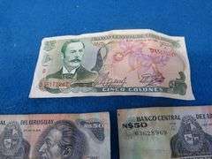 Foreign coins and currency