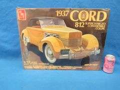 Lesney AMT 1937 Cord 812 1:12 scale model in original factory wrap