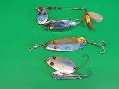 Mixed spoons including Herter's Barbary Coast