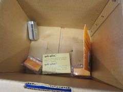 Vernon Model 101 8mm movie editor and a box of test leads