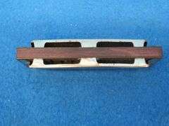 Harmonic Reed Co. All-Star 10-hole diatonic harmonica.  Sounds great.  Has some surface rust.